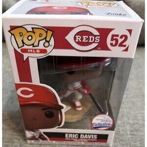 Funko Pop! Vinyl: Eric Davis - Cincinnati Reds (Exclusive) #52
